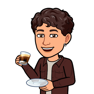 Animated picture of the author